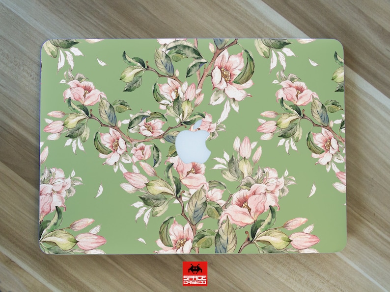 Flower MacBook Decal MacBook 2017 Decal Floral MacBook Decal MacBook Pro 15 inch MacBook Air 11 Skin MacBook Pro 13 Cover Mac Retina 12 2016