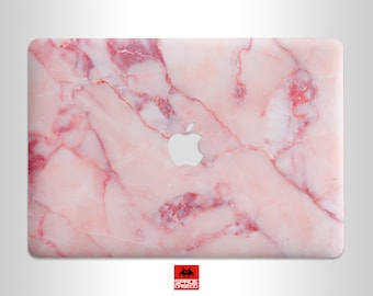 Pink Marble MacBook Keyboard Skin Sticker Pastel Pink MacBook Keyboard Decal Top Bottom Around Keyboard Full cover