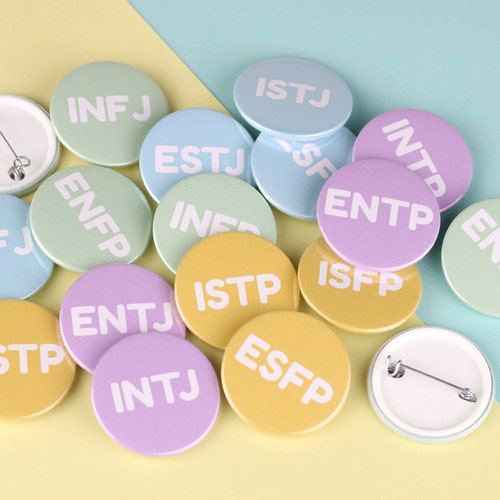 Personality Type Pin Badge Mbti Test Myers Brigs Pin Etsy Personality Type Pin Badge Mbti Test Myers Brigs Pin Etsy