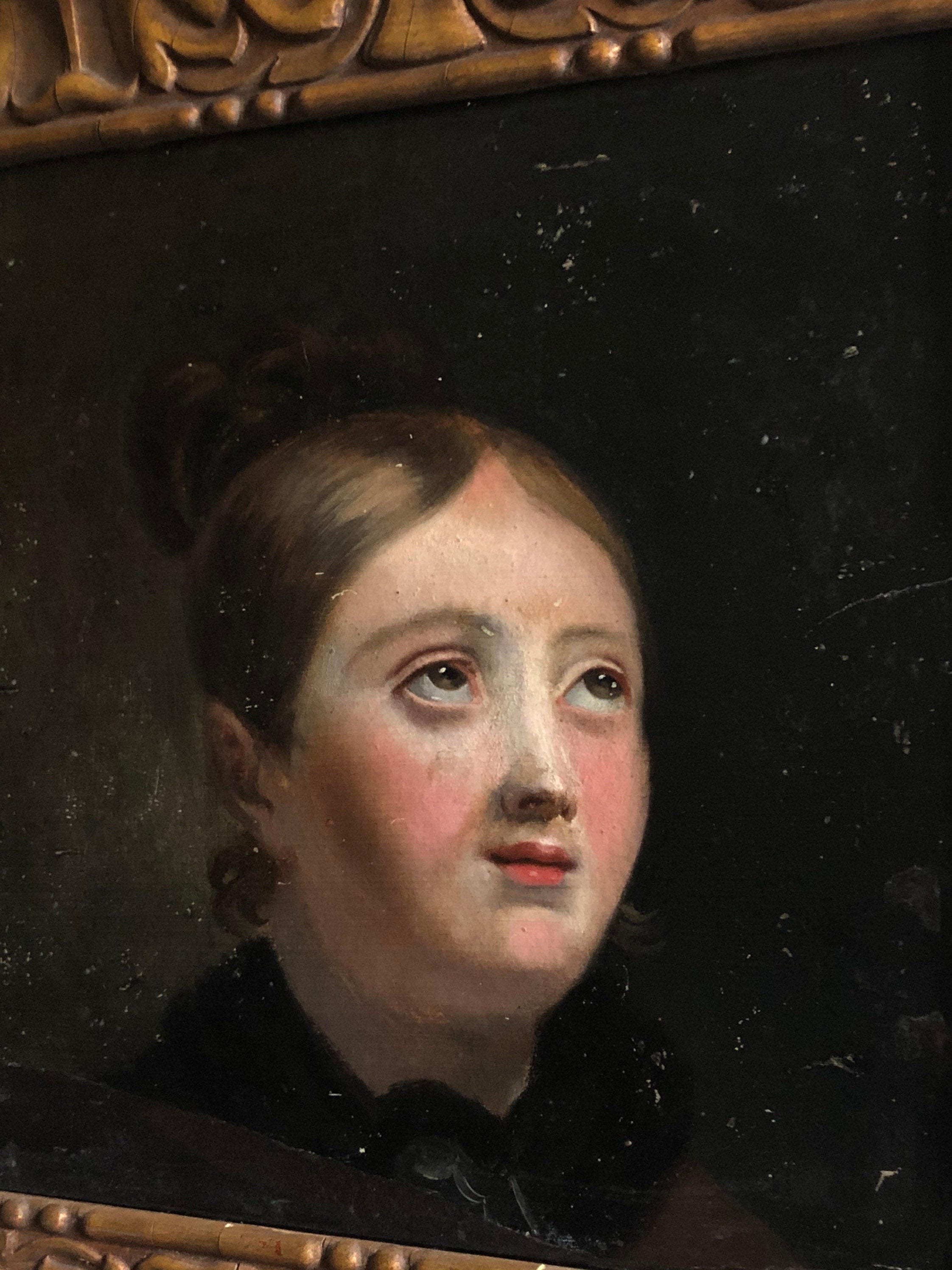 OBO Antique Painting 19th Century Oil on Board Painting Etsy