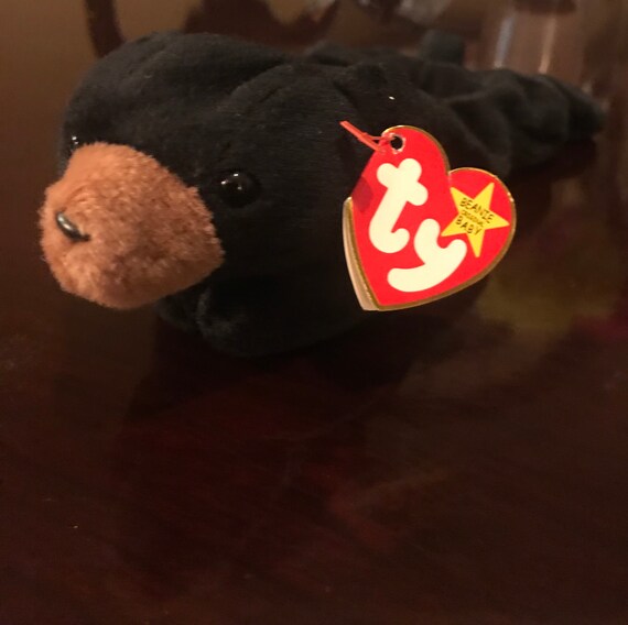 blackie beanie baby 1993 value