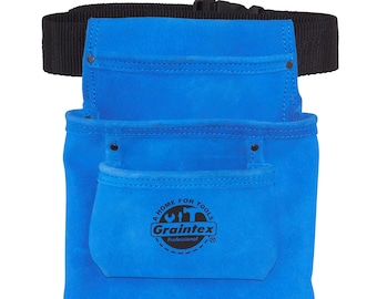 Borse Per Attrezzi Usate 10 Tasche Per Cintura Degli Attrezzi In Pelle Scamosciata - Grembiule Portautensili Per Costruttori E Falegnami Tasche Per Strumenti Da Lavoro - Foto 9