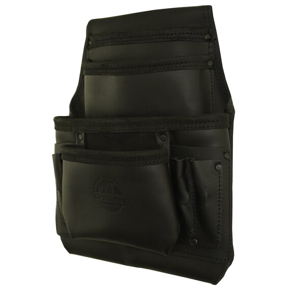 10 pocket leather tool pouch hotsell