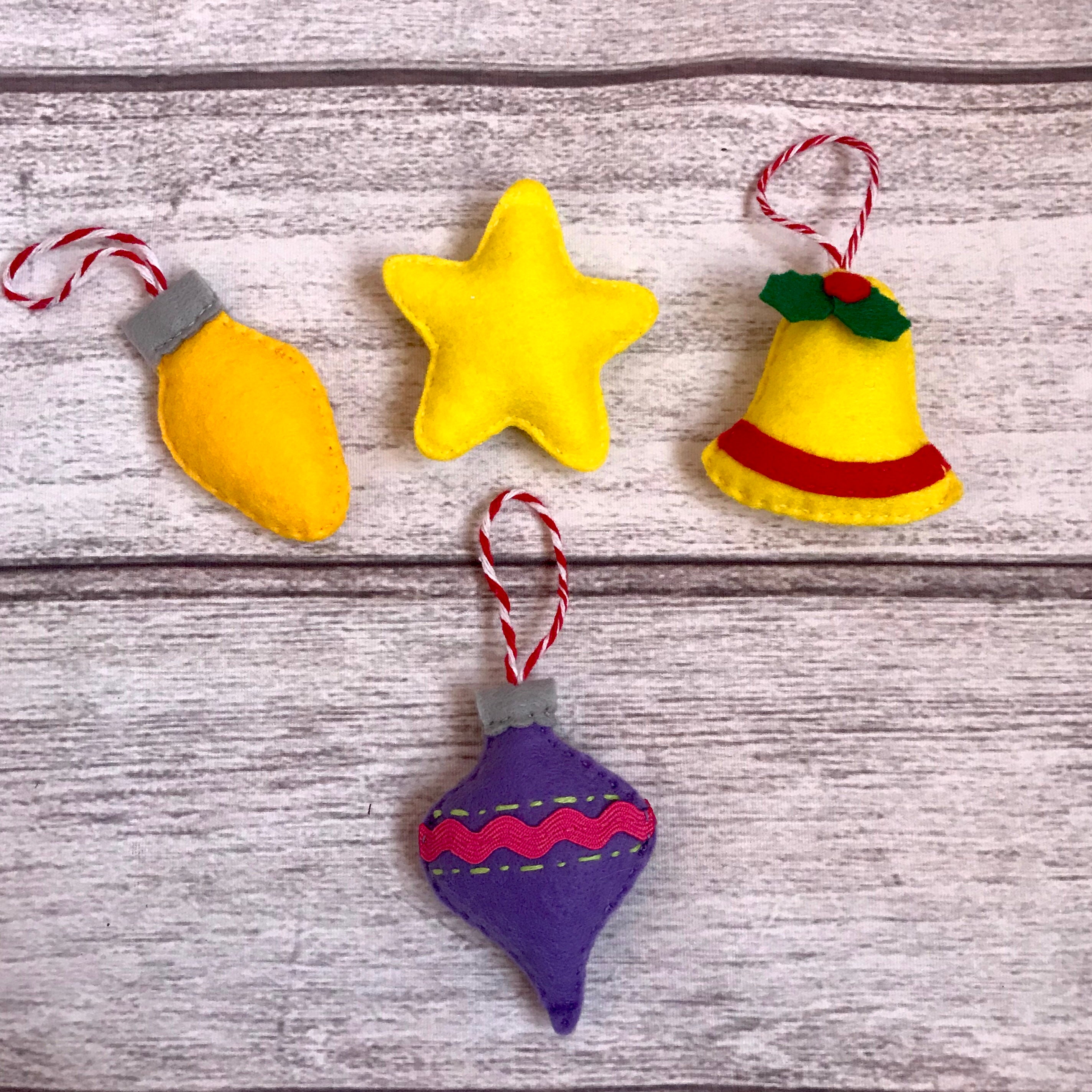 Felt Advent Calendar Kids Christmas Countdown Advent Ornaments Etsy