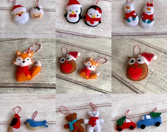 Additional ornaments for advent calendar