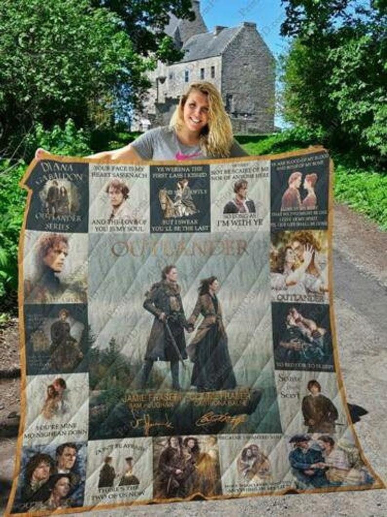 Outlander TV Series Fleece Blanket 50x60 60x80 Made In US Etsy