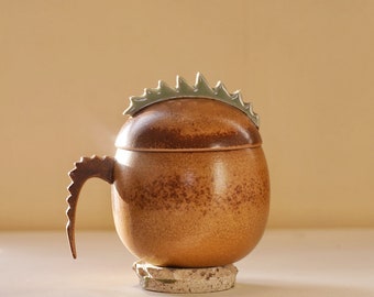 Ceramic Espresso Cup|Handmade Mug with Name | Personalized Pottery |Custom Mug | Stoneware Mug| Housewarming gift |coffee lover gifts (8Oz）