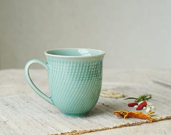 韓国青磁象嵌鶴雲文ペア湯呑 高麗青磁雲鶴文夫婦湯呑み - Etsy 日本