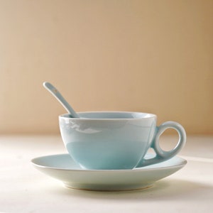 Personalisierte Espressotassen | Handgefertigte Mini Kaffeetassen |Benutzerdefinierte Espresso Tassen mit Untertassen | Kaffee-Liebhaber-Geschenk (5 Unzen)