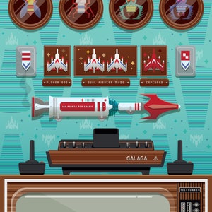 Retro Atari Game Series