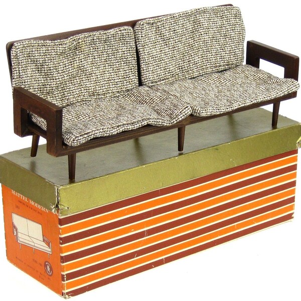 Mid Century Modern Dollhouse Furniture Etsy