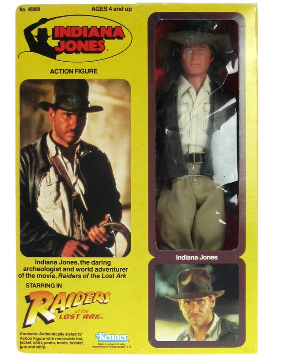 vintage indiana jones action figures