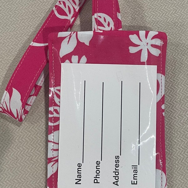 Maui Humane Society Charity Sew Luggage Tag