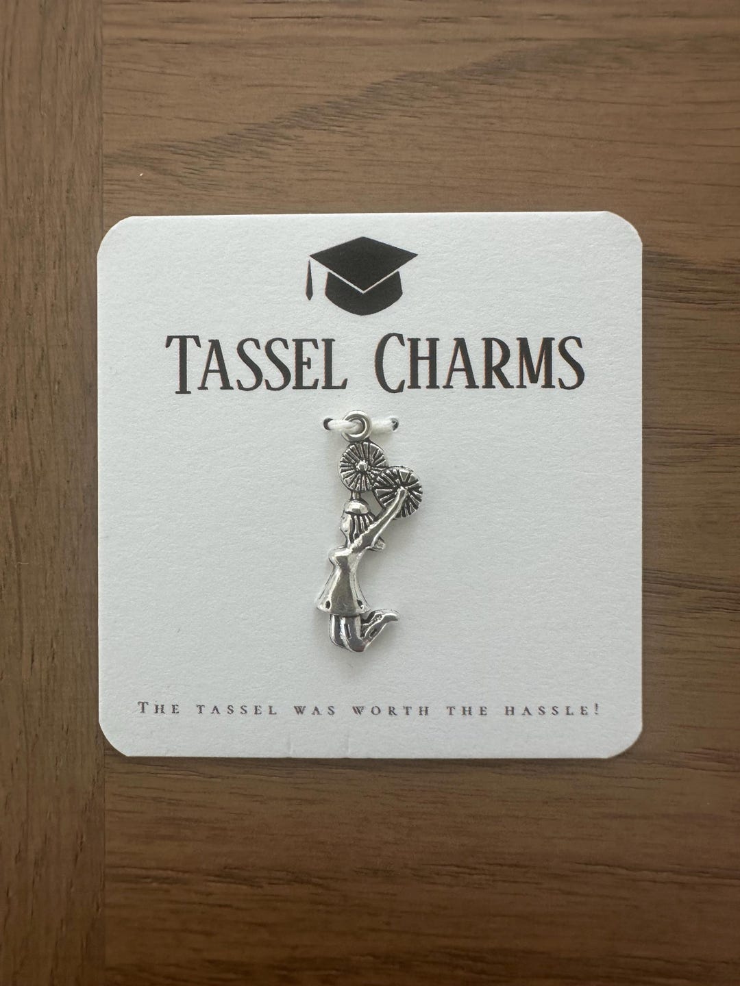 Graduation Cap Chsrms Cheerleading Graduation Cap Charm: Senior Keepsake, Cheer Squad Gift - Etsy