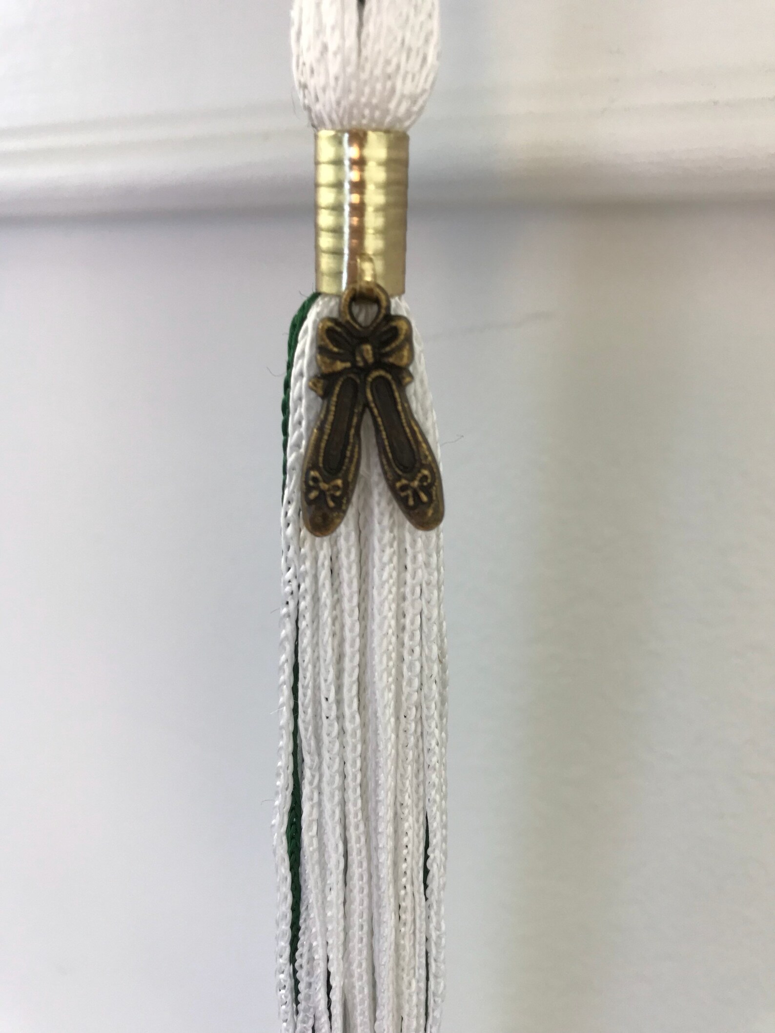 graduation tassel charms - ballet shoes