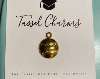 Baseball/Softball Team - Graduation Gift - Graduation Tassel Charms