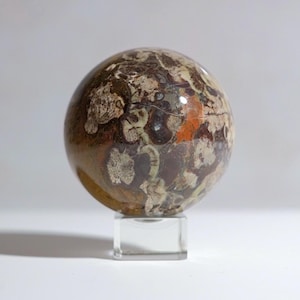 Volcanic Rhyolite Sphere | Rhyolite Crystal Sphere