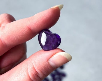 Gemmy Amethyst Hearts