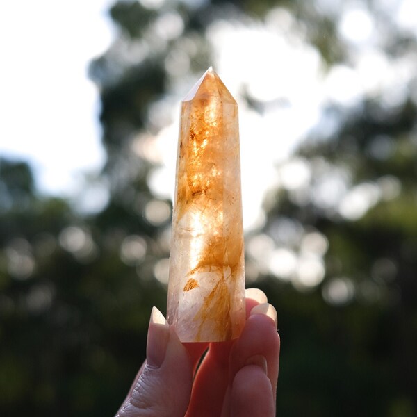 Golden Healer Point | Golden Healer Quartz Crystal Tower (3)