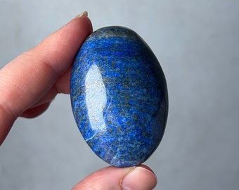 Lapis Lazuli Palm | Blue Lapis Crystal Palmstone