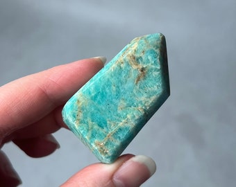 Amazonite Freeform | Amazonite Faceted Crystal