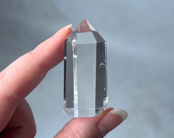 Clear Quartz Tower | Polished Large Crystal Point