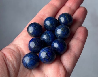 Lapis Lazuli Spheres | Mini Blue Lapis Lazuli Crystal Spheres