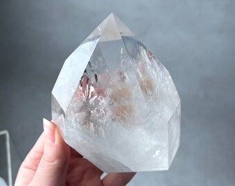 Clear Quartz Tower | Polished Large Crystal Point