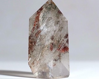Garden Quartz Point | Lodolite Quartz | Dream Quartz Crystal Tower