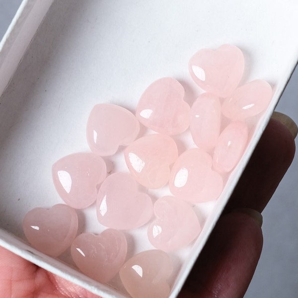 Mini Morganite Heart | Pink Beryl | Pink Morganite Crystal Heart