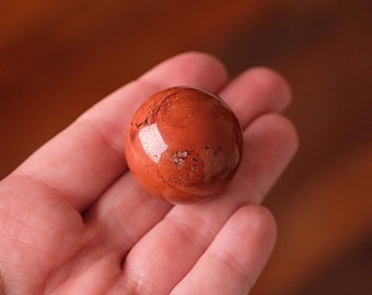レッドジャスパー スフィアボール (SPHE-S1-B4) - Etsy 日本