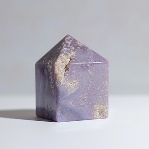 Grape Agate Obelisk | Botryoidal Chalcedony Crystal Tower