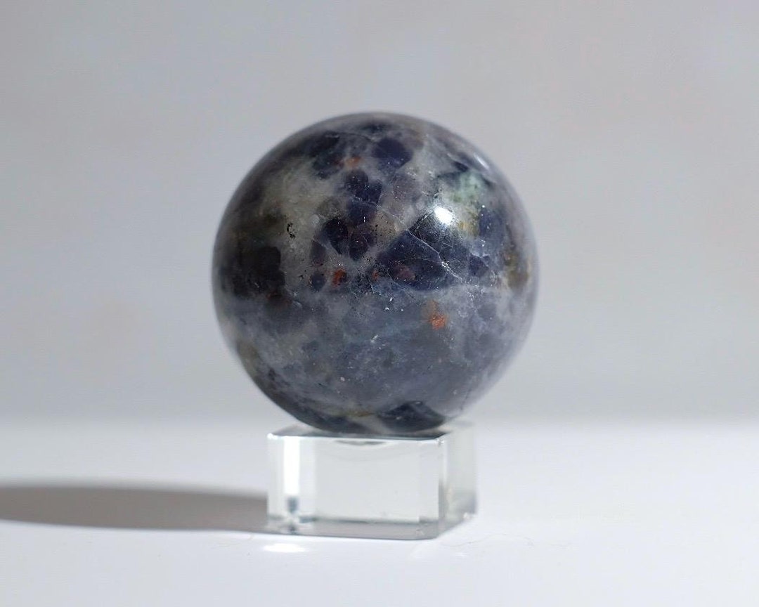 ブラッド アイオライト スフィア | サンストーン アイオライト