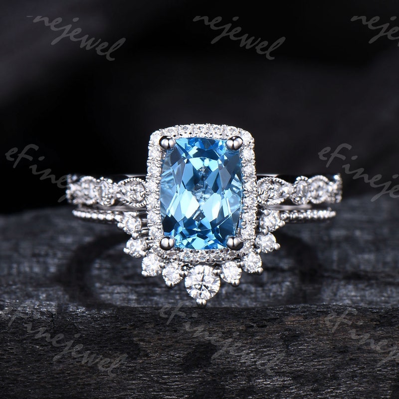 Topaz Classic Rings Topaz Ring - Etsy