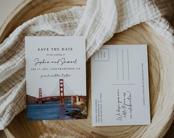 San Francisco Save the Date - Etsy