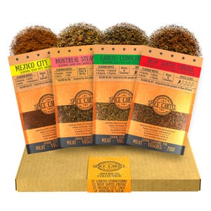 Americas Collection | Gift Boxed Spice Rubs & Marinades From North and South America! Zero MSG, Maximum Flavour, So Easy To Use.