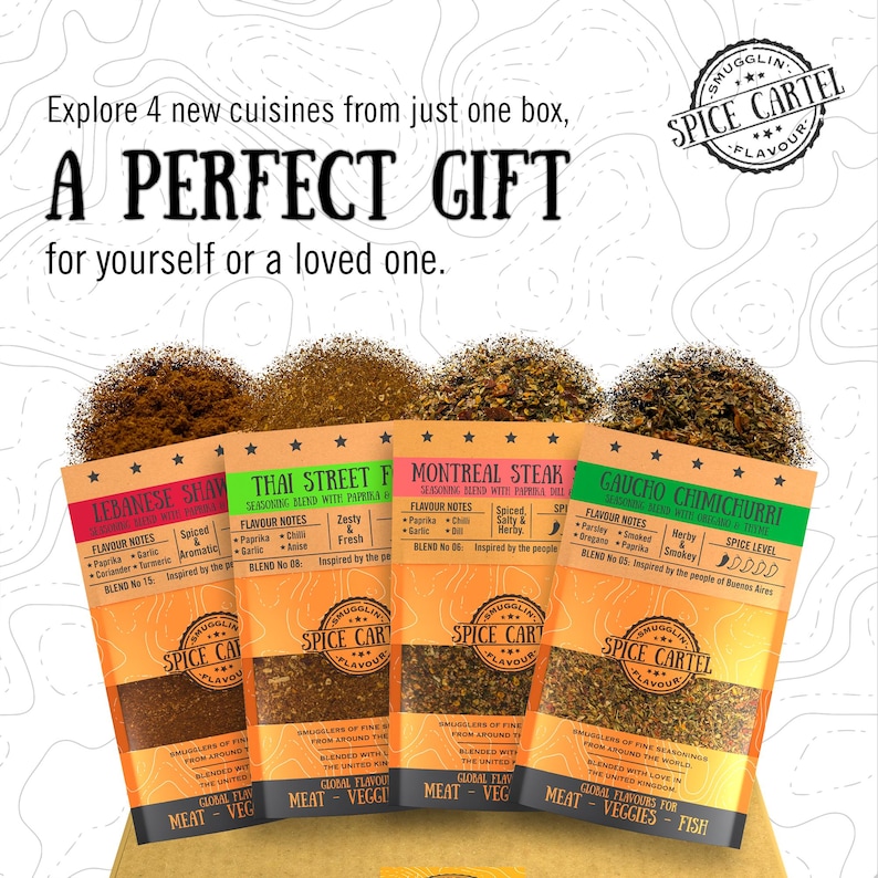 BBQ Spice Rub-cadeauset: veganistische collectie grillkruiden afbeelding 7