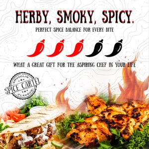 BBQ Spice Rub-cadeauset: veganistische collectie grillkruiden afbeelding 5