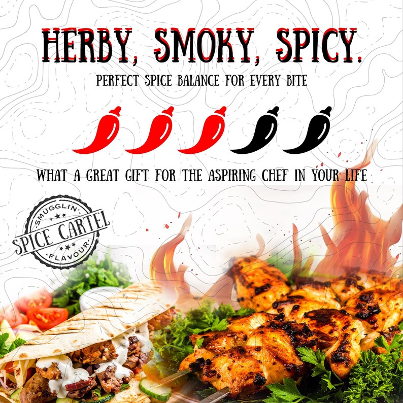 BBQ Spice Rub-cadeauset: veganistische collectie grillkruiden afbeelding 5