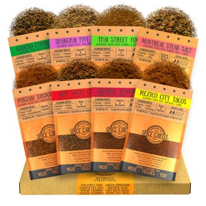 Spice Cartel's Ultimate Gift Bundle - 3 Of Our Favourite Multipacks - 12 Pouches Across 8 Blends.