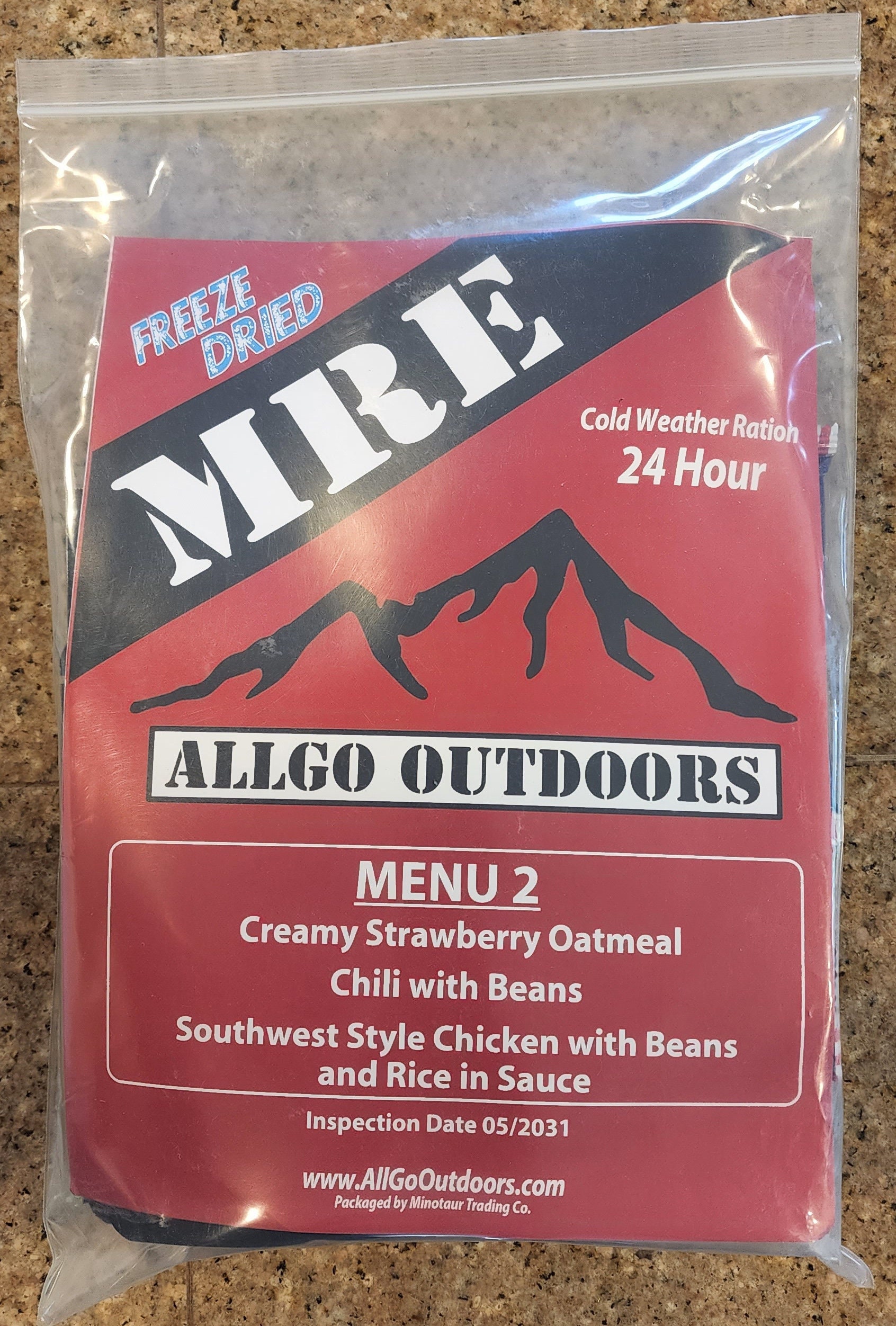 Mre Alternative MRE Alternative 4Patriots 128-Serve Emergency Food Kit - Freeze-Dried ...