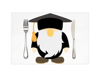 Graduation Gnome Placemat Set (4)