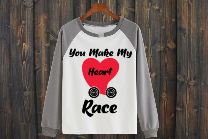 You Make My Heart Race Cut File Pack Etsy