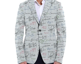Math Teacher Casual Blazer Coat