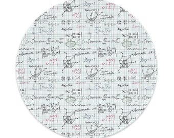 Math Round Mouse Pad 7.9"