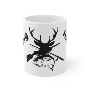 Hunter Fisherman Ceramic Mug 11oz