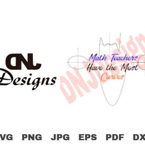 Math Teachers Have the Most Curves cut file, Mathematics, School