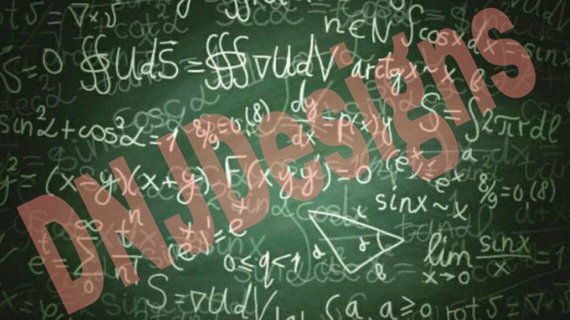 High School and Middle School Math Teacher Zoom Backgrounds Etsy