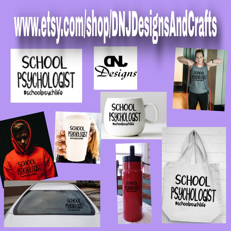 School Psychologist schoolpsychlife Cut File Pack, Education, School