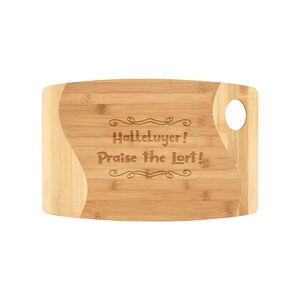 Madea Praise the Lort Cutting Board, Kitchenware, Bamboo, Cutting and chopping board, Moisture-Resistant, Double-Sided, Kitchen Accessory,